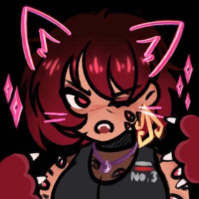 joke emoji of cel where she has a cat filter on!