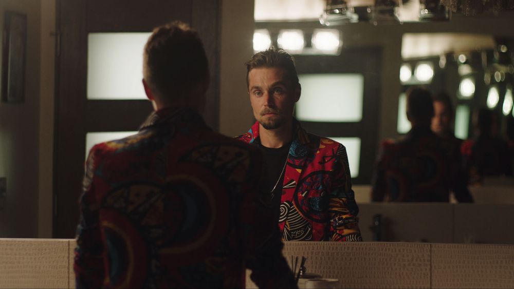 A still of Zachary Ray Sherman from the film The Send-Off (2023)