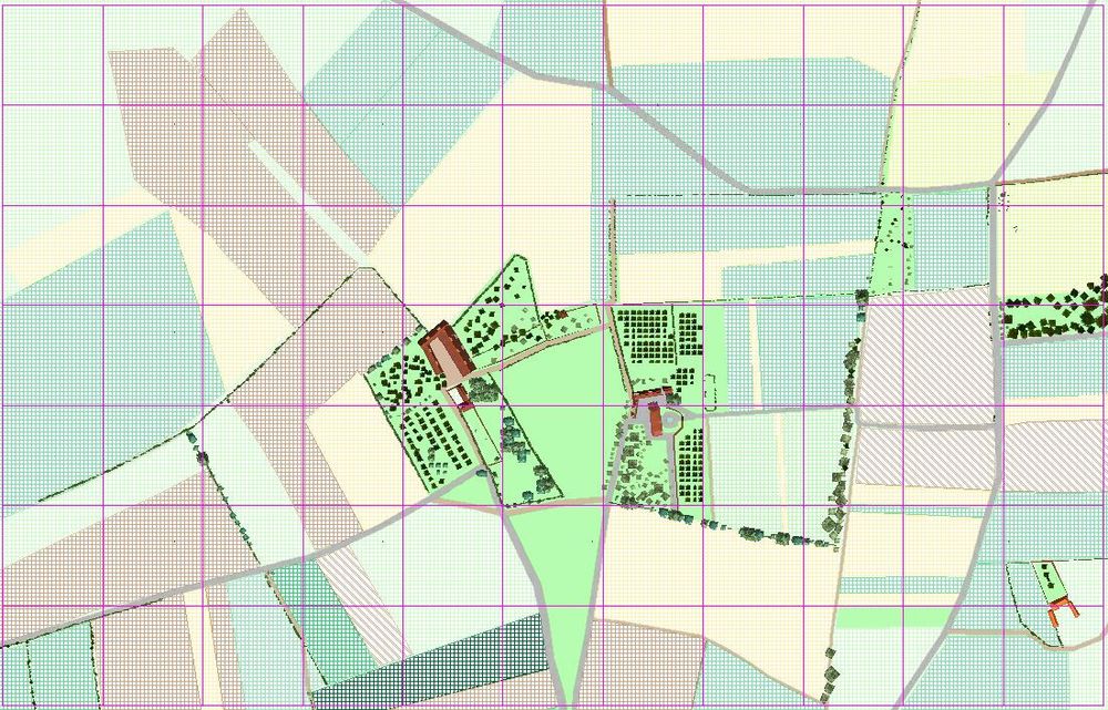 Map of Galmanche in Normandy