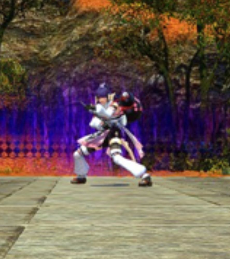 An extremely zoomed in and blurry picture Yozakura