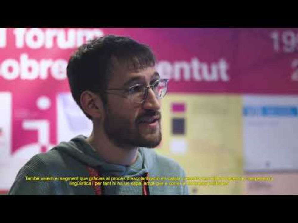 Avel·lí Flors i Mas, sociolingüista per la Universitat de Barcelona