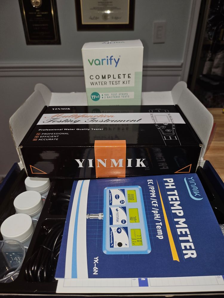 Water quality testing equipment 