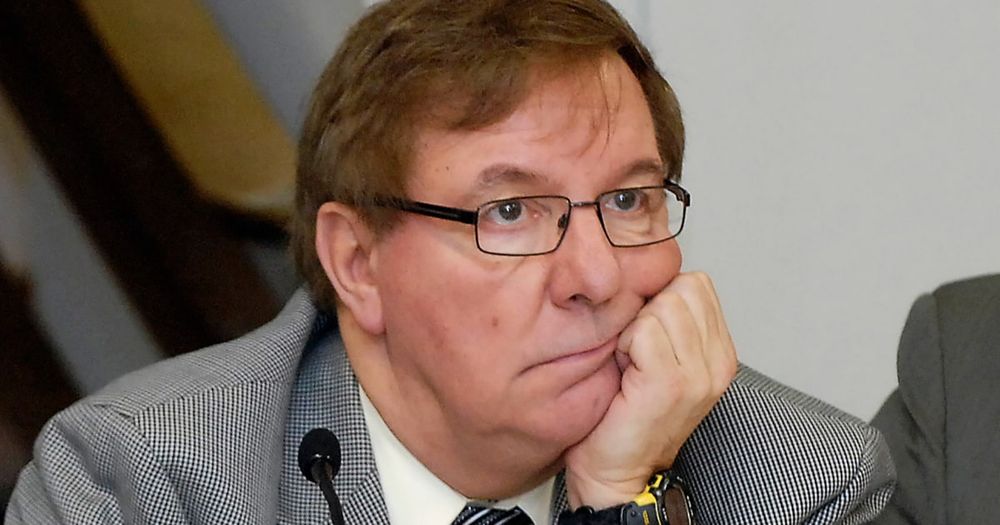 Ray Holmberg, 79, a retired Republican state senator, has been charged with traveling to Europe with the intent of paying for sex with a minor.