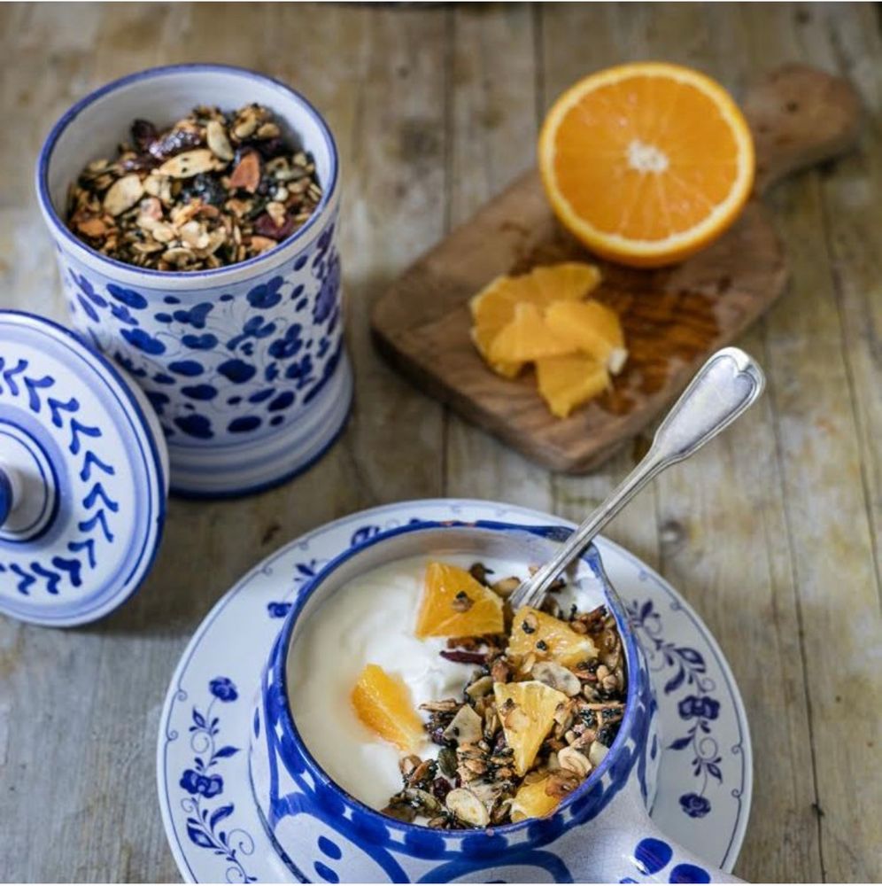 My orange scented granola