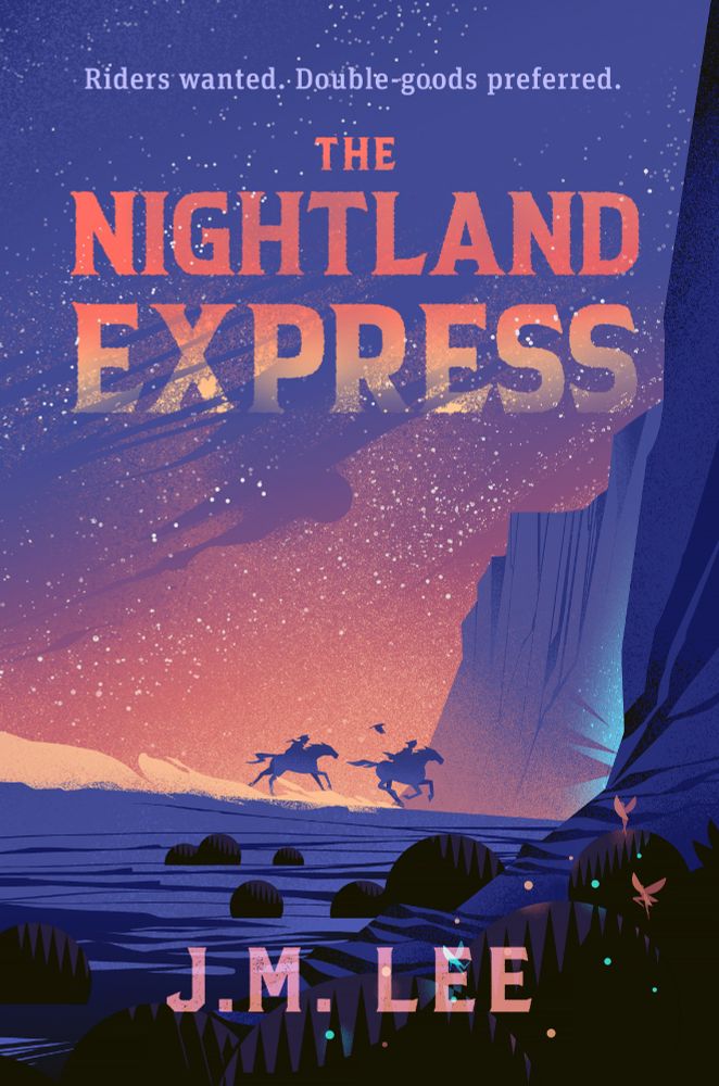 horse cover for THE NIGHTLAND EXPRESS by J.M. Lee. 