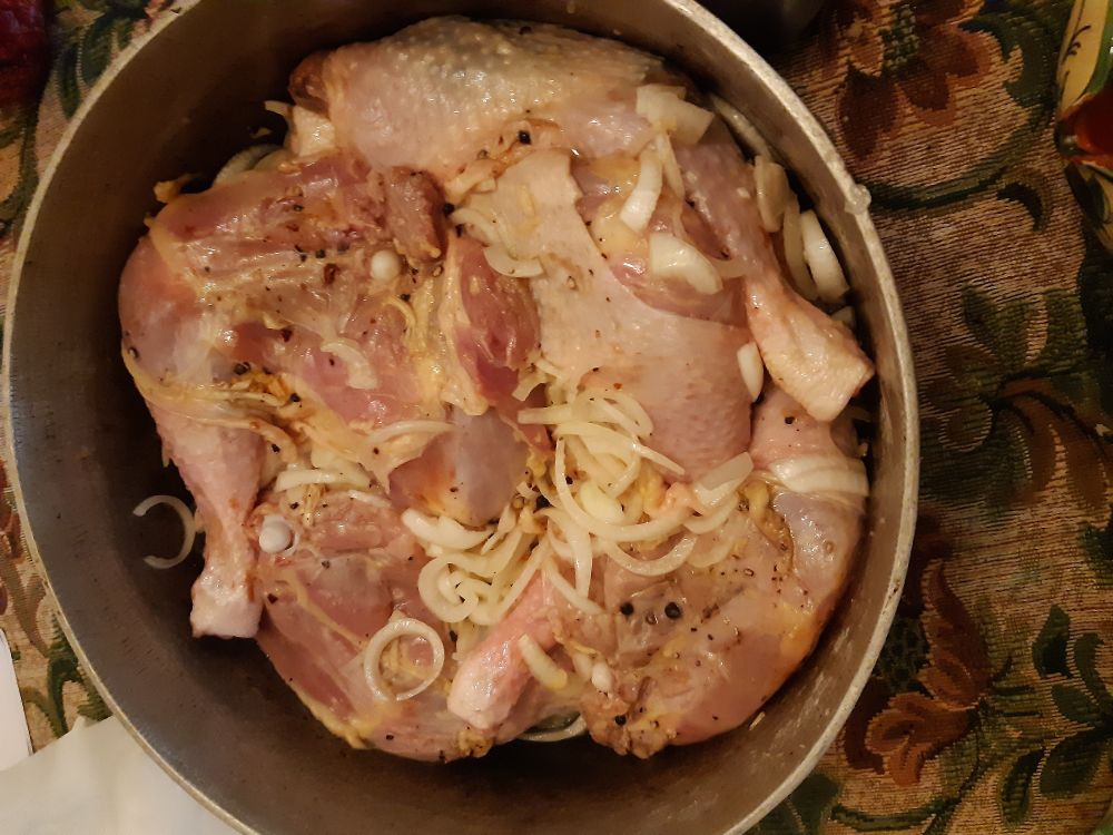 Yassa poulet.