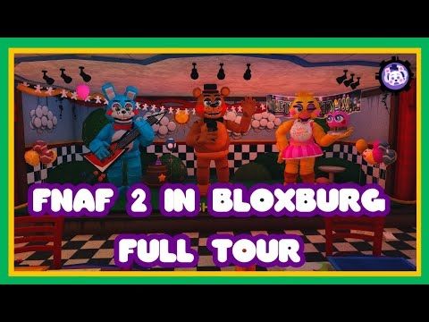 FNAF 2 build in Bloxburg (Tour - 2.2M)