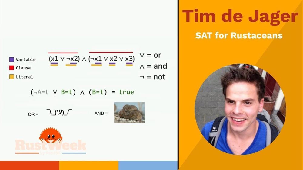 SAT for Rustaceans - Tim de Jager
