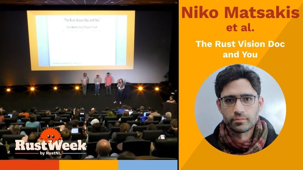 The Rust Vision Doc and You - Niko Matsakis et al.