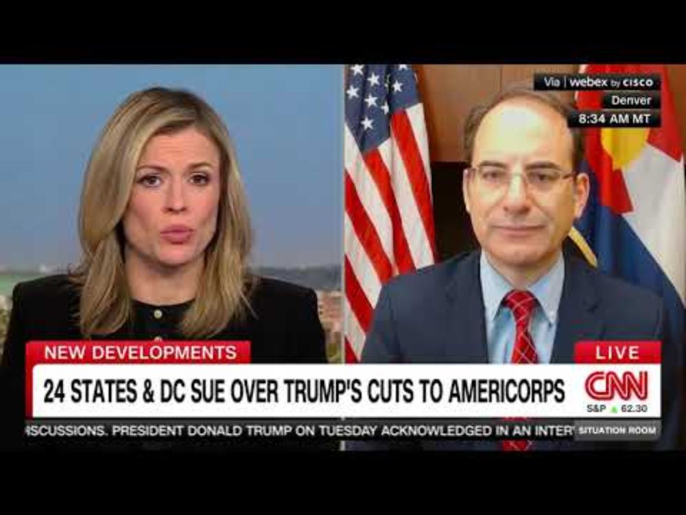 AG Phil Weiser Joins Pamela Brown To Discuss Lawsuit To Stop Illegal Gutting Of AmeriCorps