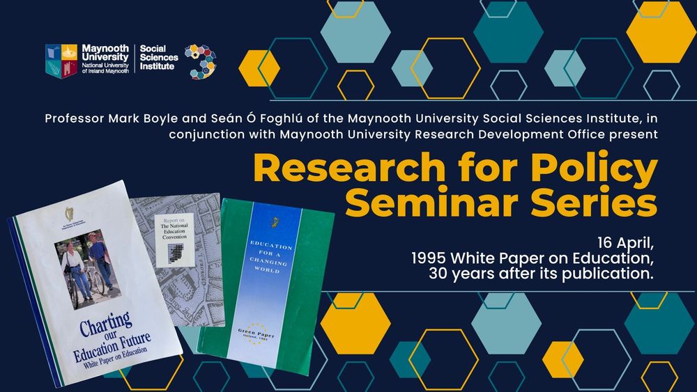Text with 3 images of the published papers on educational policy