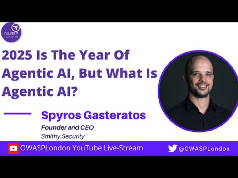 2025 is the year of Agentic AI, but what IS Agentic AI? - Spyros Gasteratos
