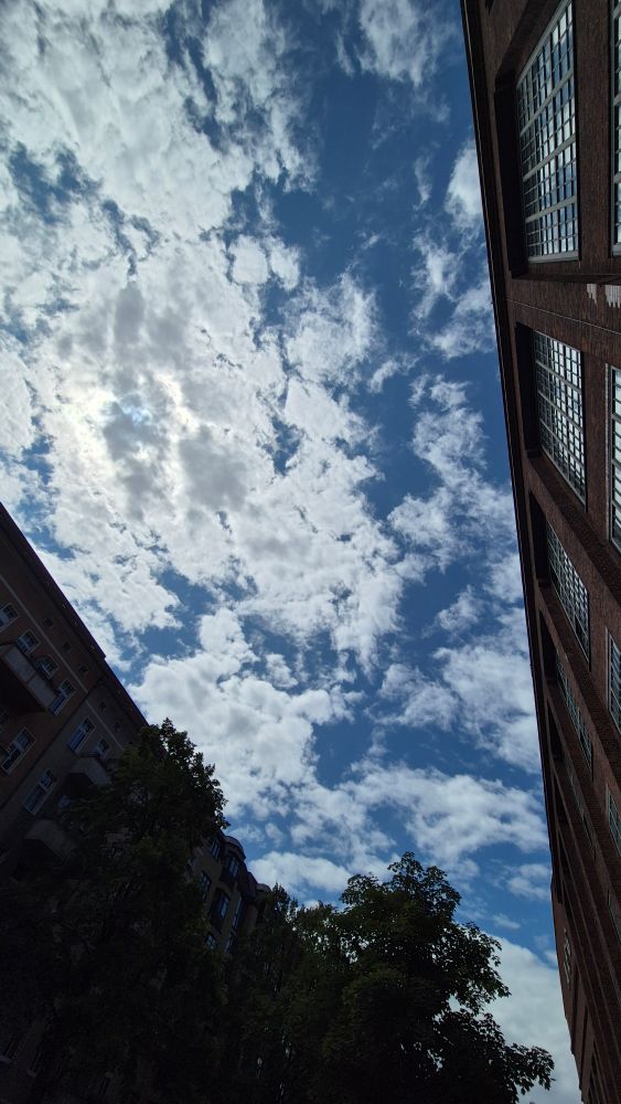 Himmel mit Wolken