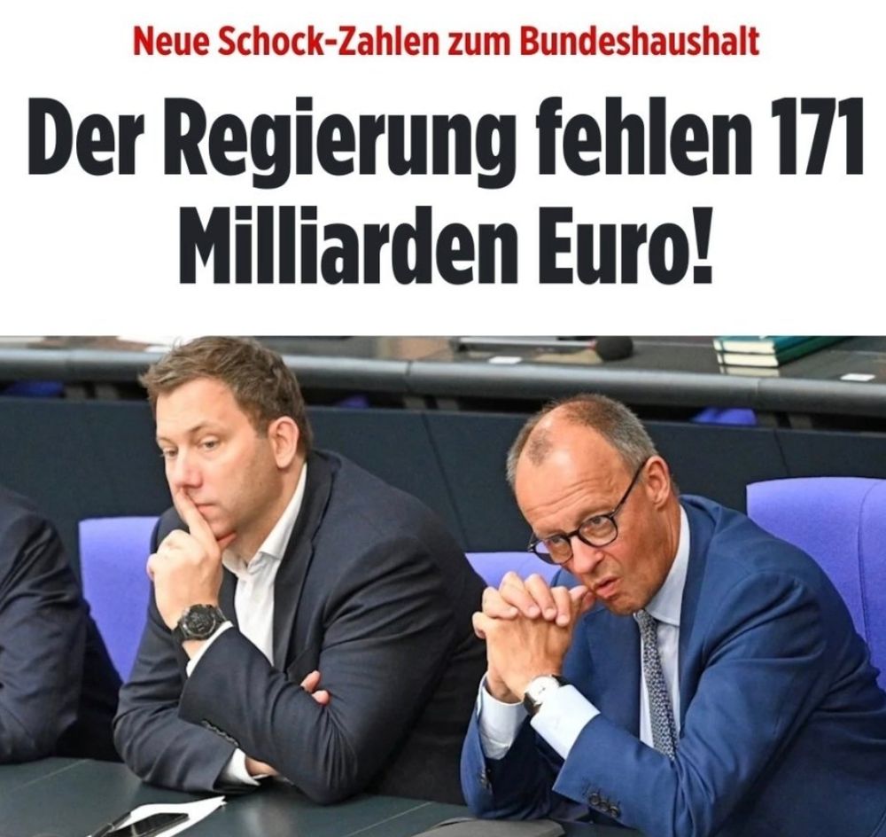 Neue Schock-Zahlen zum Bundeshaushalt

Der Regierung fehlen 171
Milliarden Euro!

