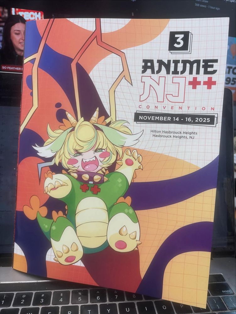Anime NJ++ Banner with the date of November 14th to the 16th.