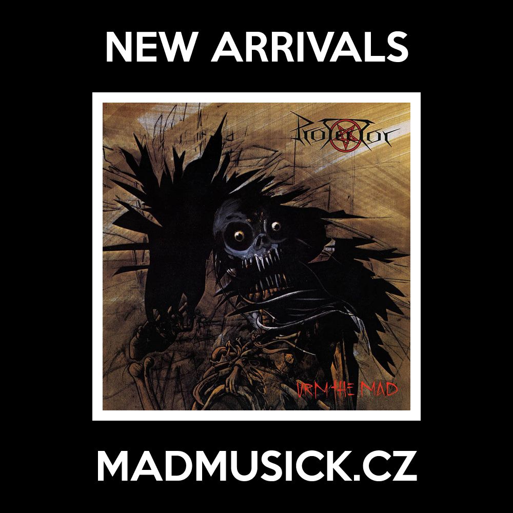 🆕 NOVÉ PŘÍRŮSTKY / NEW ARRIVALS ❕

PROTECTOR "Urm The Mad" [CD (slipcase), 1989/2022] 💿

Druhé album Protector původně z roku 1989 v mocné reedici 2022. Slipcase, poster, live bonus tracks. Zapečetěno.

🛒 → https://www.madmusick.cz/online_store/CD/PROTECTOR-Urm-The-Mad-CD-slipcase-1989-2022.html

#Protector #UrmTheMad #HighRoller #HighRollerRecords #mycollection #instock #madmusickcz #album #thrashmetal #deathmetal #metal #metalcollection #metalcollector #instametal #mymusiccollection #mymetalcollection #dark #reedition #Decadence #Atrocities #CD #compactdisc #slipcase #instacd #cdfetish #cdcollection #cdcommunity #poster #classic #bonus

Kompletní dostupná nabídka PROTECTOR → https://www.madmusick.cz/online_store/Podle-vybranych-kapel/PROTECTOR/