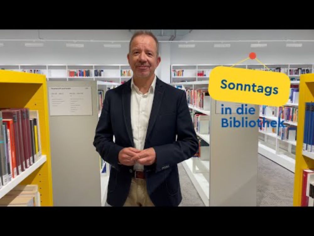 Sonntags in die Bibliothek: Stephan Schwering, Zentralbibliothek der Stadtbüchereien Düsseldorf