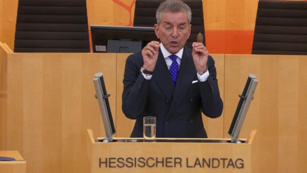 Michel Friedman im hessischen Landtag: "AfD ist eine Partei des Hasses"