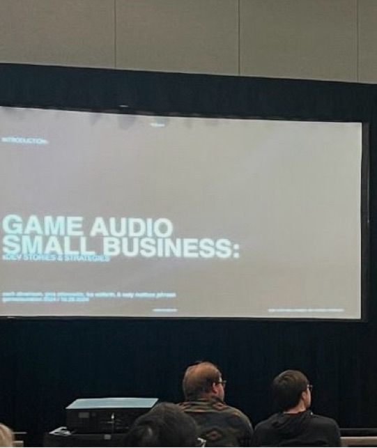 XDev at GameSoundCon 