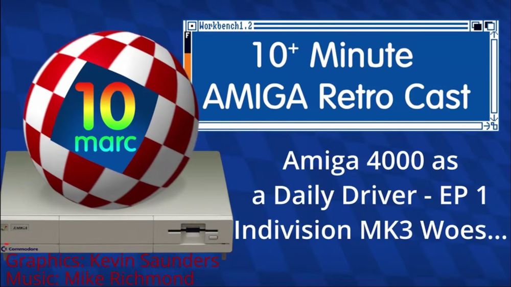 Amiga 4000 as a Daily Driver EP 1 - Indivision MK3 Woes...