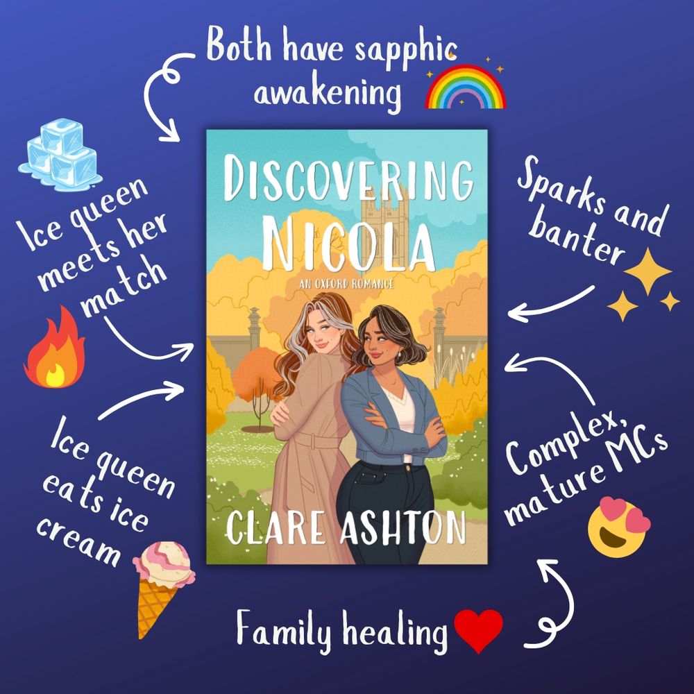 Discovering Nicola, a sapphic romance with a double awakening.