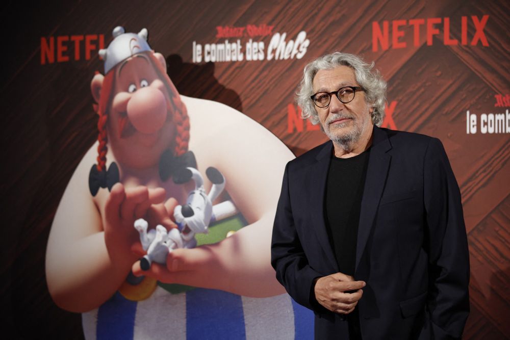 Alain Chabat le 29 avril lors de l'avant-première du "Combat des chefs"