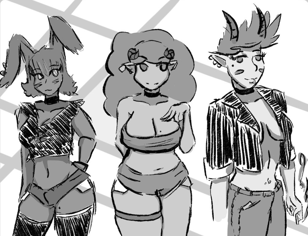 monkey brain ook ook hot hot versions of penny, anais, and cami