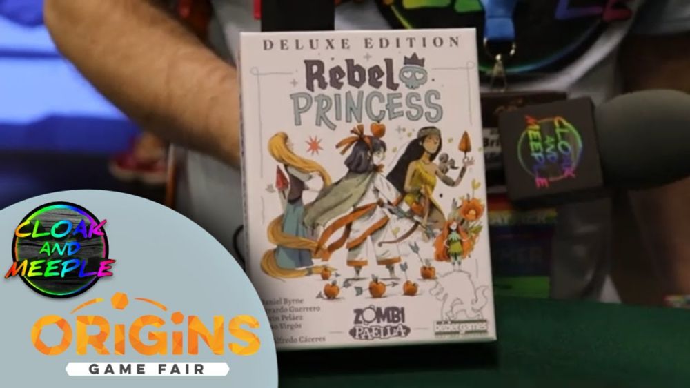 Rebel Princess Deluxe from Bezier Games at Origins 2024