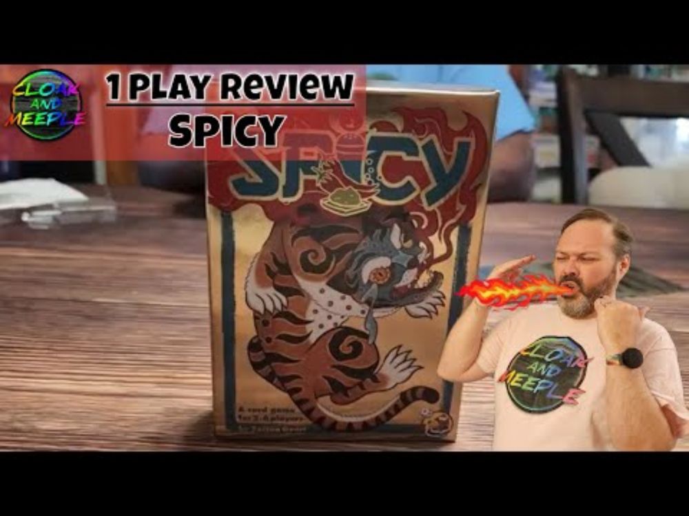 1 Play review | Spicy | HeidelBÄR Games