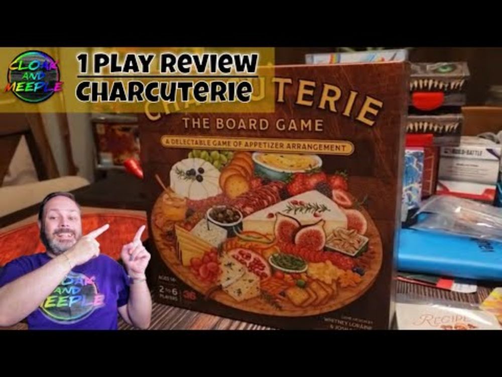 1 Play Review | Charcuterie: The Board Game | 3WS