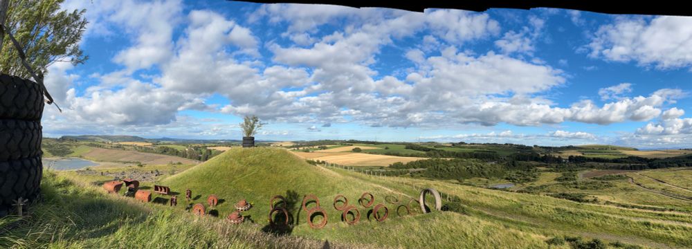 Loch Fitty sculpture hills 