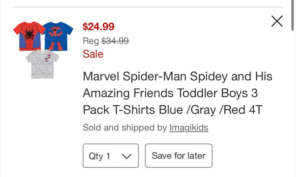 spider man toddler shirts