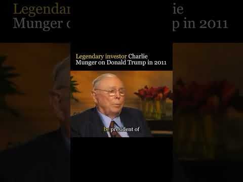 Why Charlie Munger Wouldn't Trust Trump as President
