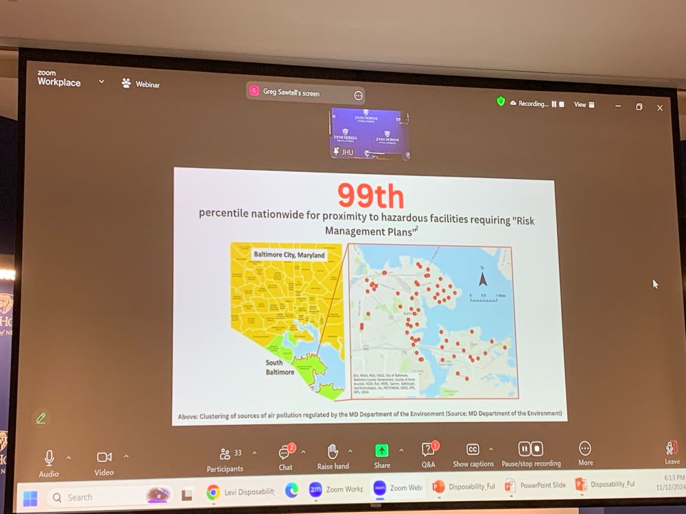 99th percentile for environmental burden