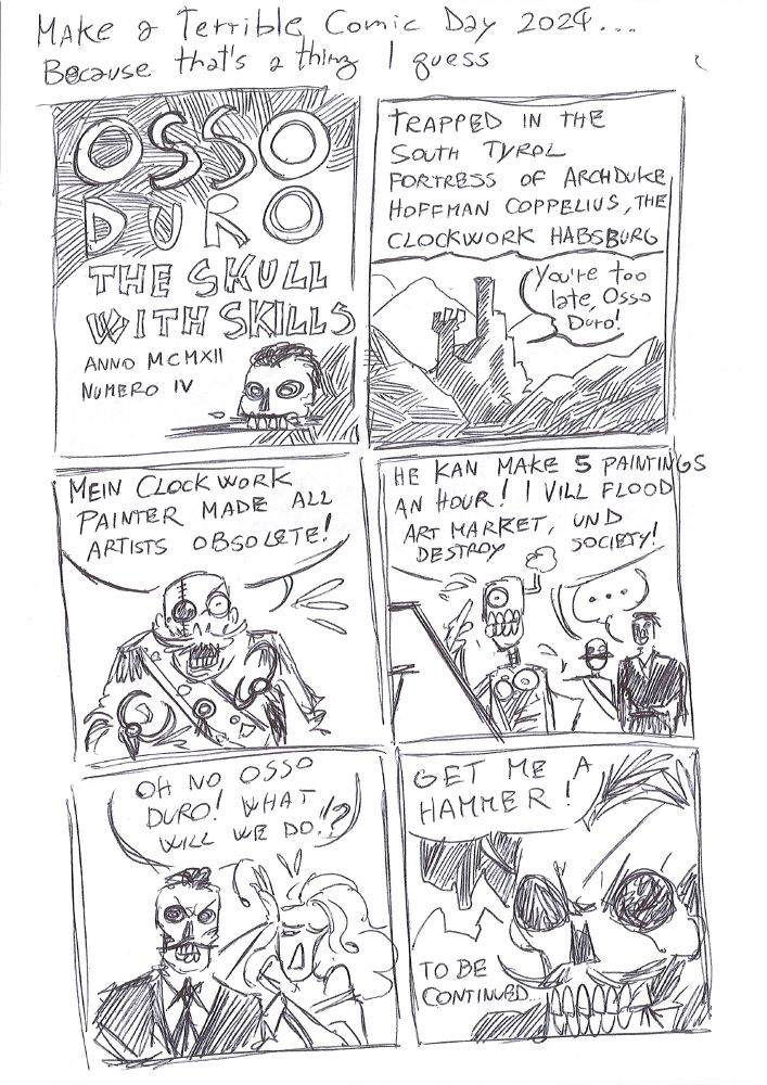 Osso Duro The Skull with Skills