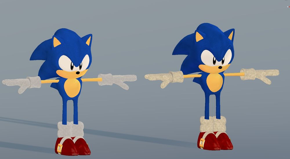 Comparison between the old materials and the new ones.