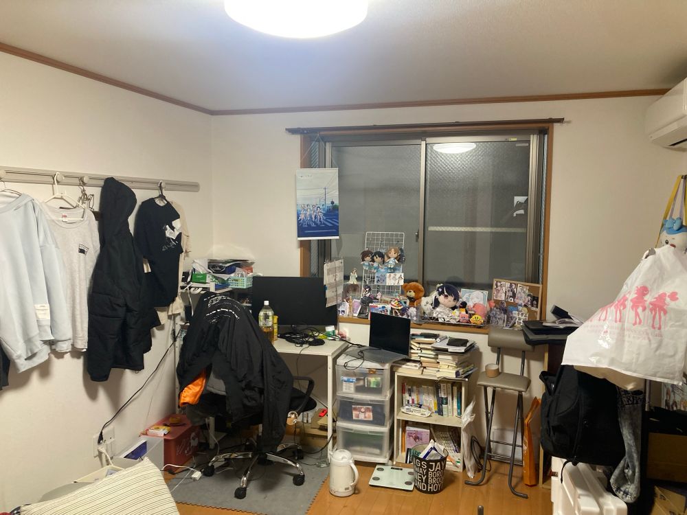 部屋（オタク）