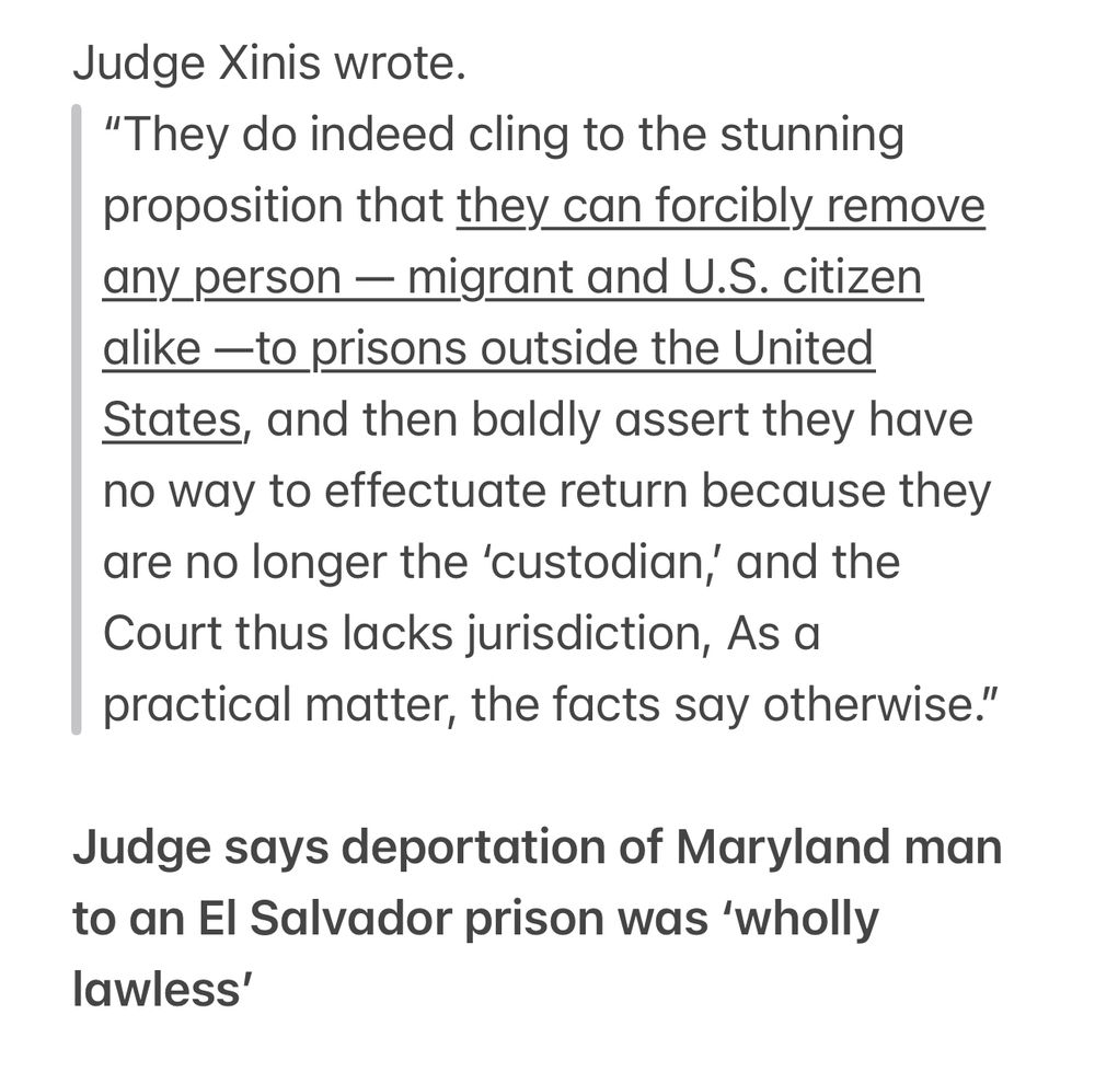 No safety for any person residing in the US 