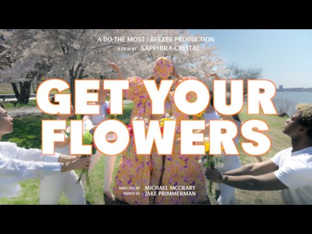 Sapphira Cristál - Get Your Flowers (Official Music Video)