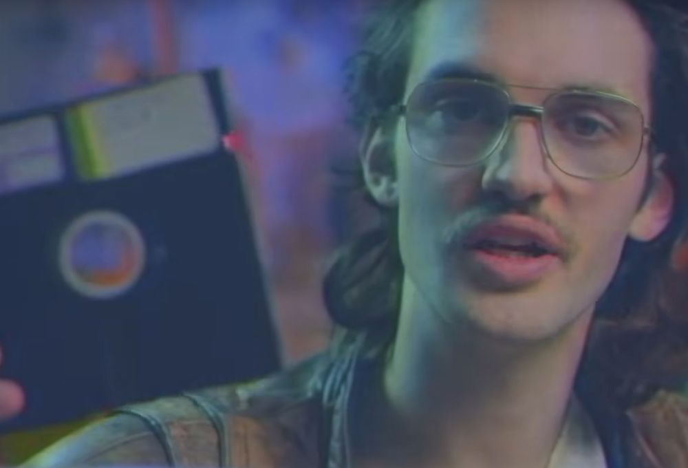 A still from "HACKING TIME"