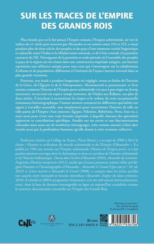 Quatrième de couverture du livre 