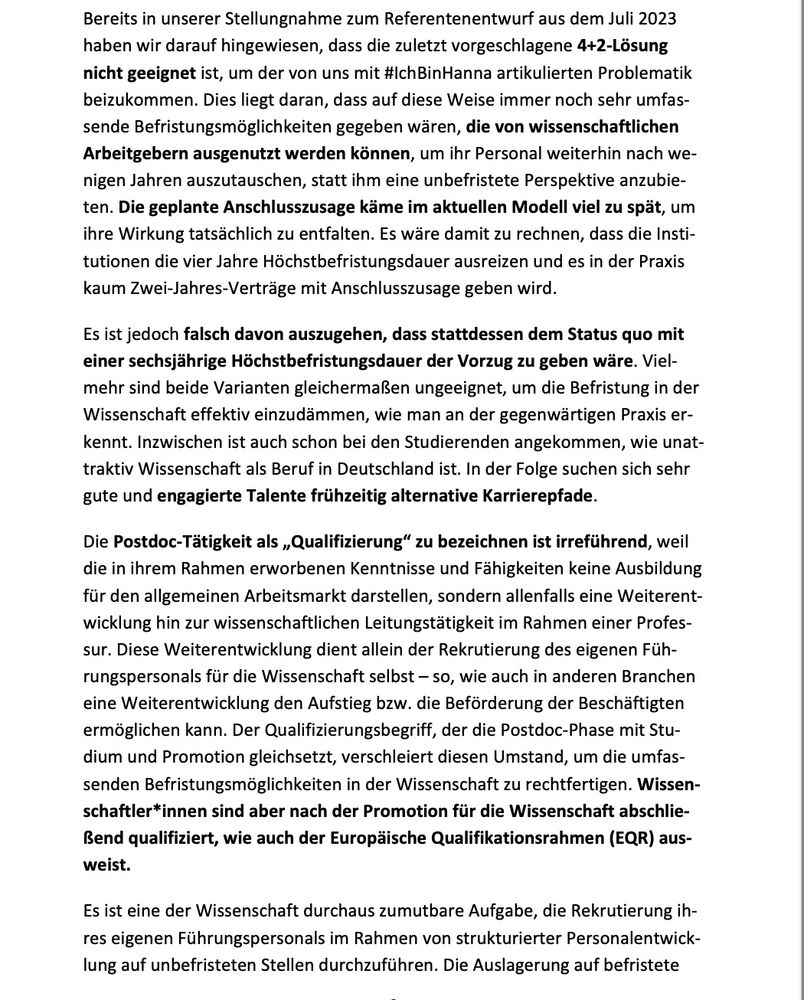 Stellungnahme Seite 2