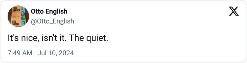 Otto English 

It's mice, isn't it. The Quiet 