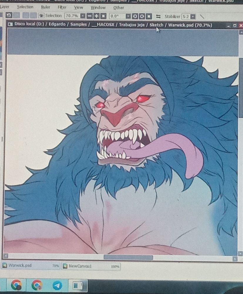 Warwick from arcane design face