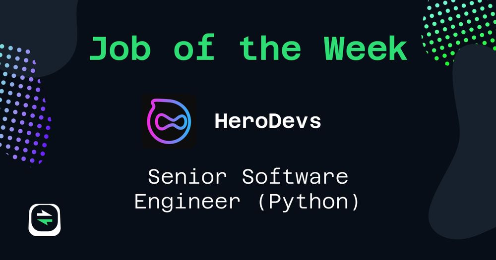 Job of the Week: HeroDevs, Senior Software Engineer (Python)