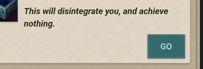Fallen London story option. 
