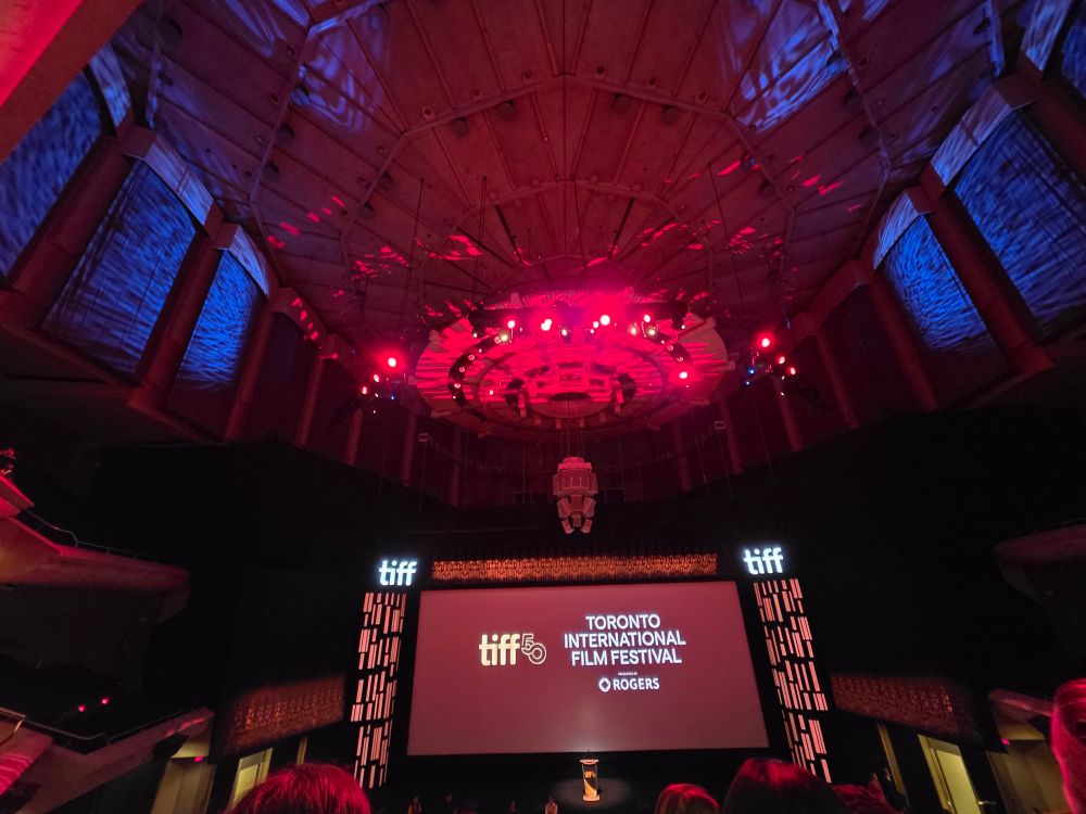 Roy Thompson Hall before a movie screening at TIFF. 