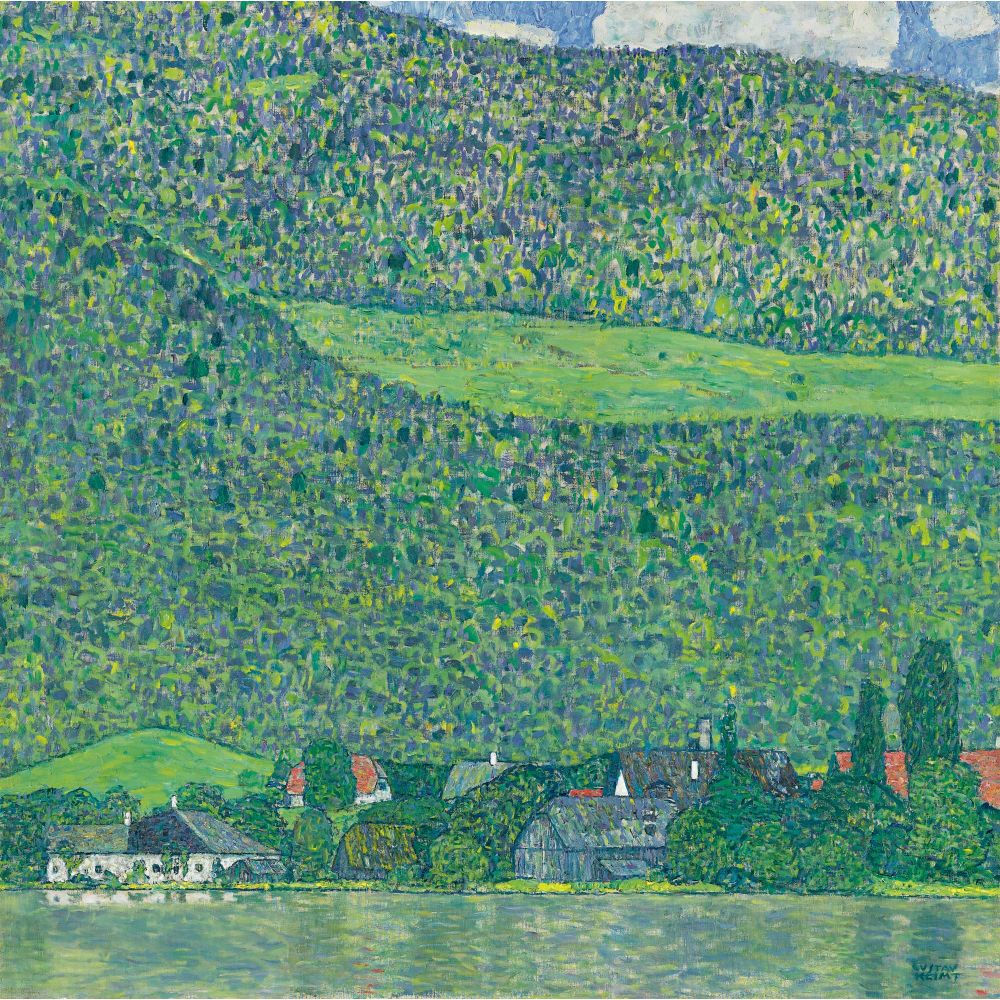 https://commons.wikimedia.org/wiki/File:Gustav_Klimt_-_Litzlberg_am_Attersee.jpg More information: : https://www.museumdermoderne.at/ueber-uns/standorte-einrichtungen/amalie-redlich-turm/ 