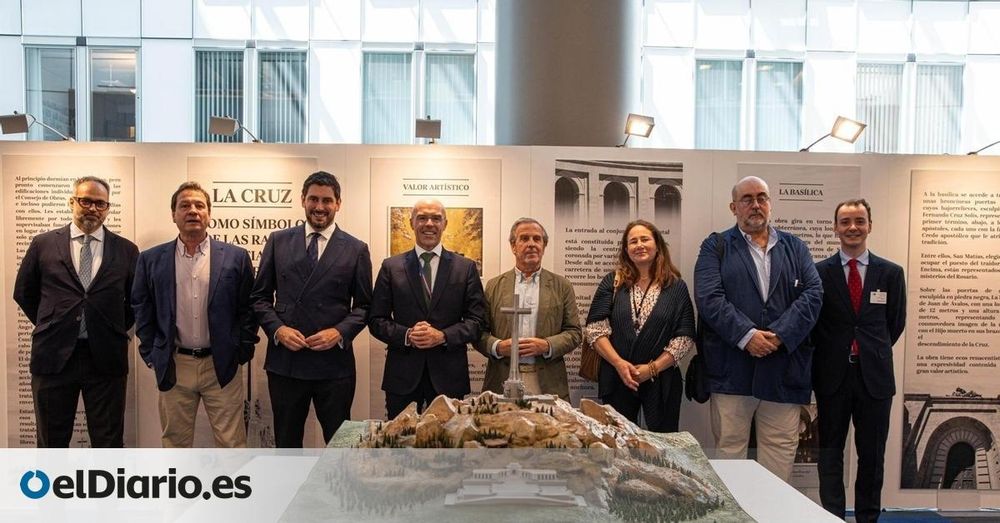 IU pide al Gobierno que exija al Parlamento Europeo paralizar la exposición de Vox sobre el Valle de los Caídos