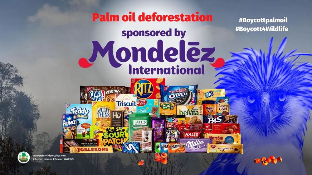 Serial rainforest destroyer #Mondelez 😱 uses 